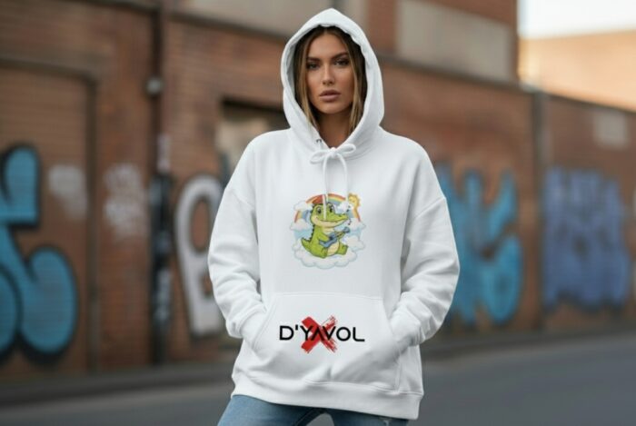 White Hoodie