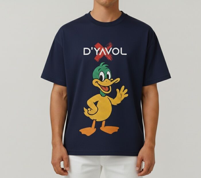 Dark Navy Blue Duck T-shirt